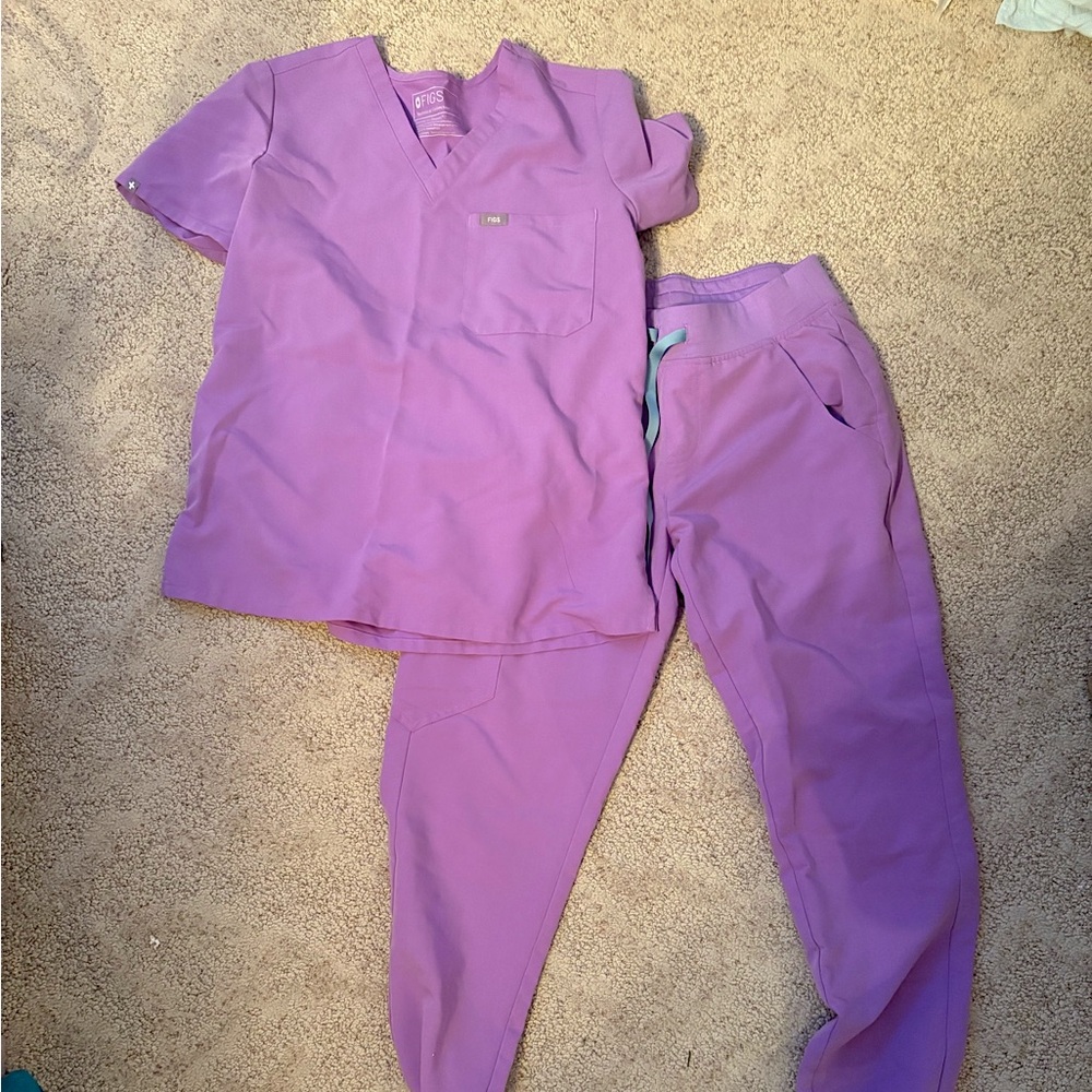 Figs Scrubs Purple